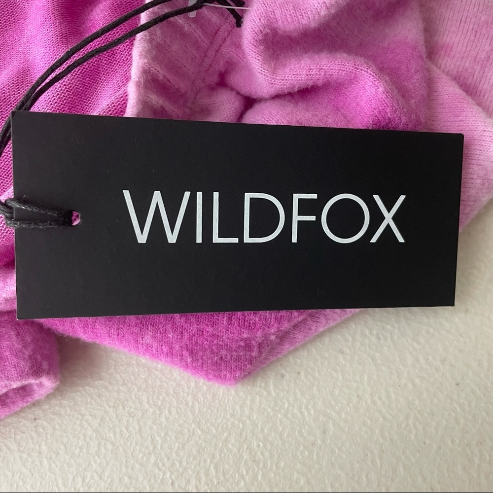 WILDFOX NWT Love Potion Knix Pants Pink Tie Dye XL - Picture 3 of 7
